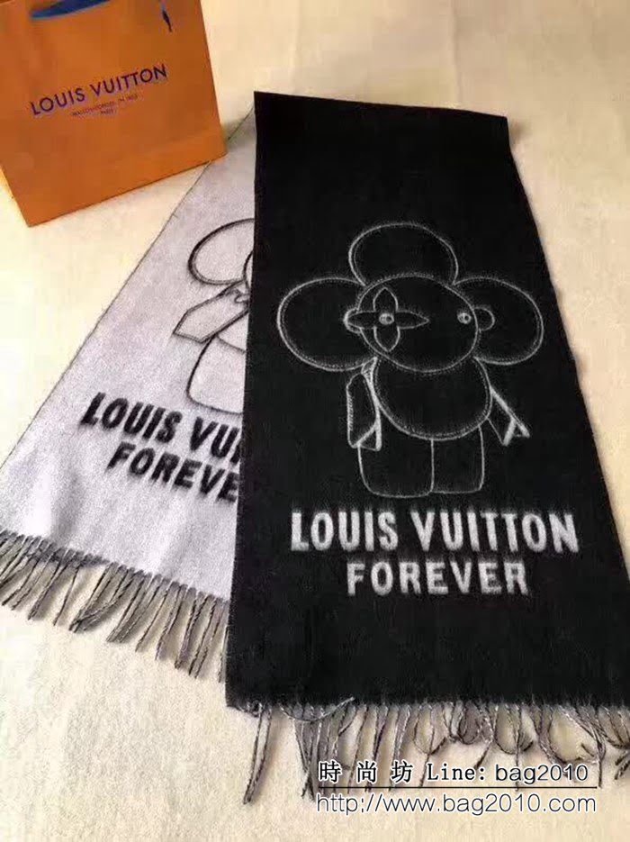 路易威登LV最強單品 lv*viviene 太陽花系列爆款圍巾 LLWJ6732